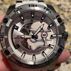 RARE Invicta Star Wars Storm Trooper Limited Mens Automatic Watch NEVER WORN